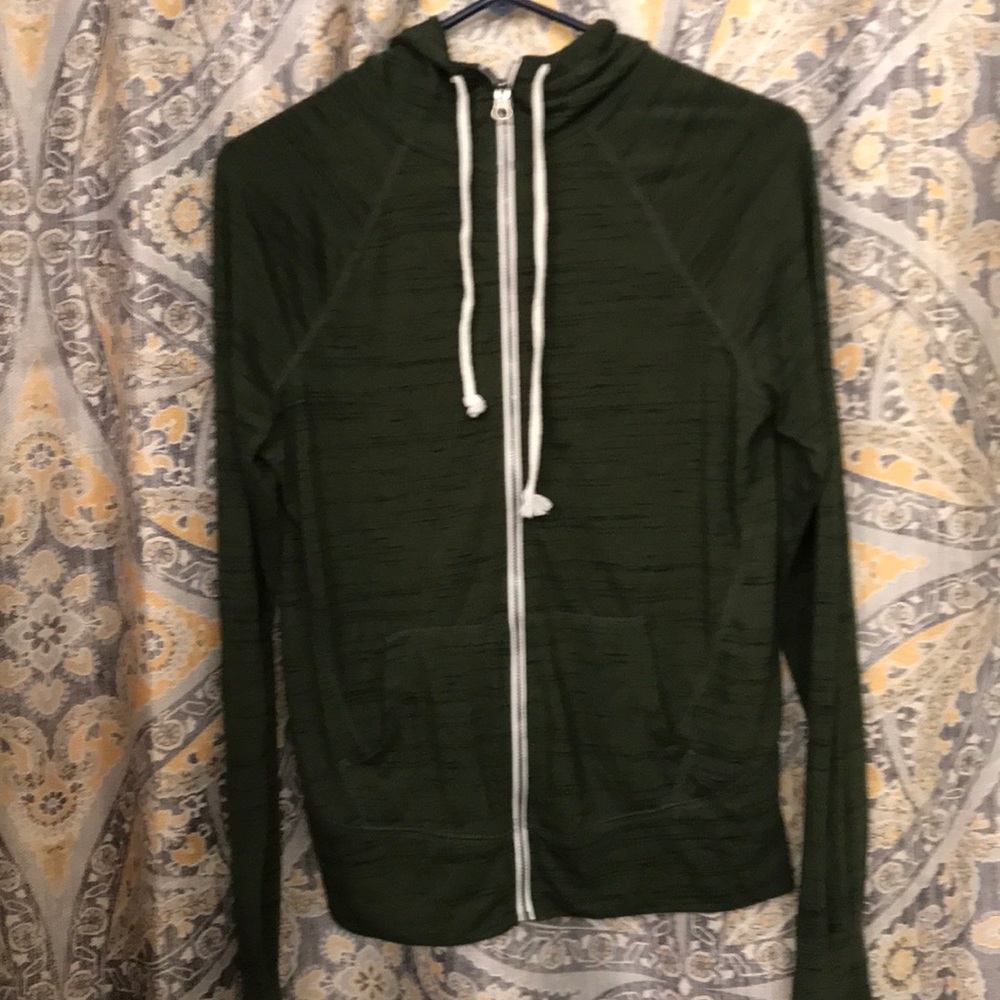 Green So brand hoodie .